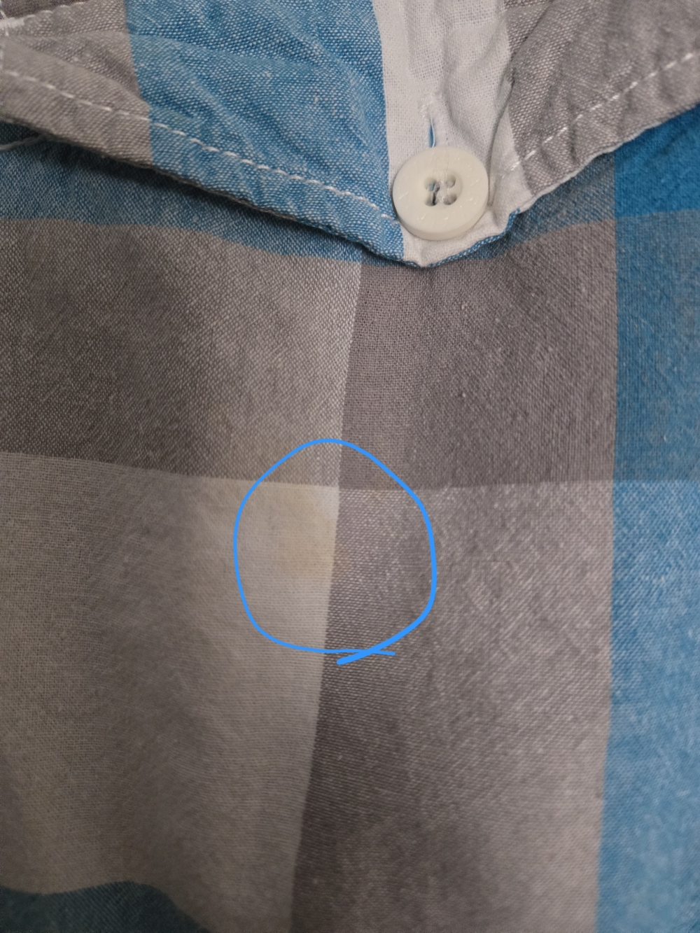 Airwalk Men's Plaid Cargo Shorts - Blue & Gray - Picture 5 of 7